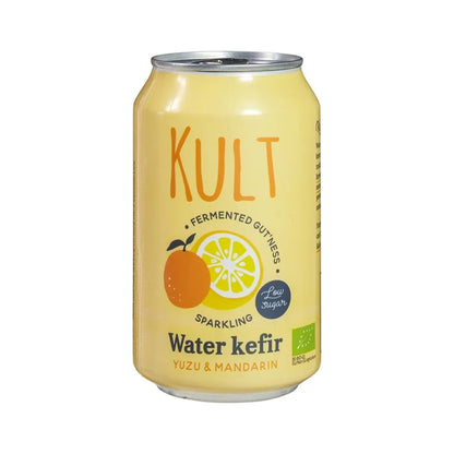 Kefirwater Yuzu en Mandarijn KULT 330 ml