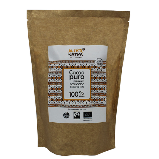 Cacao puro biologico premium Alternativa 1 kg