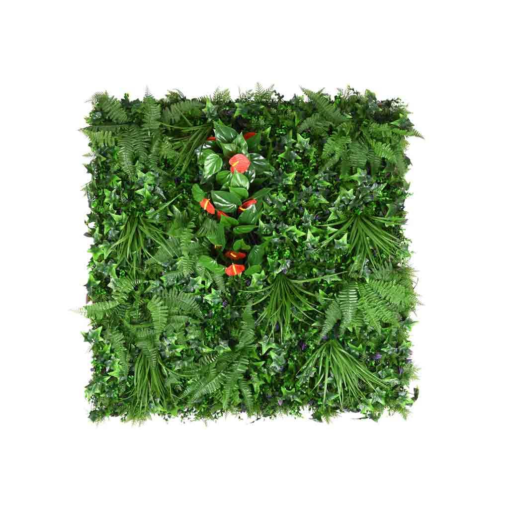 Syntetyczny ogród wertykalny Tropical Faura 1x1 m