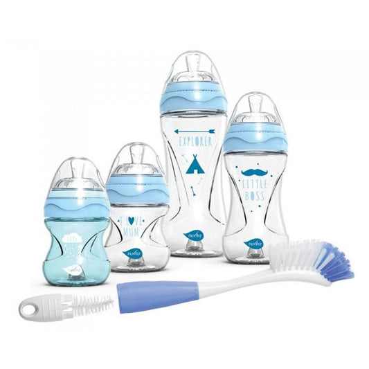 Set Babyflaschen Geschenk Grün