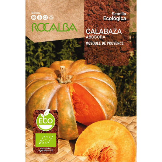 Semi di zucca musquee de provence biologici Rocalba