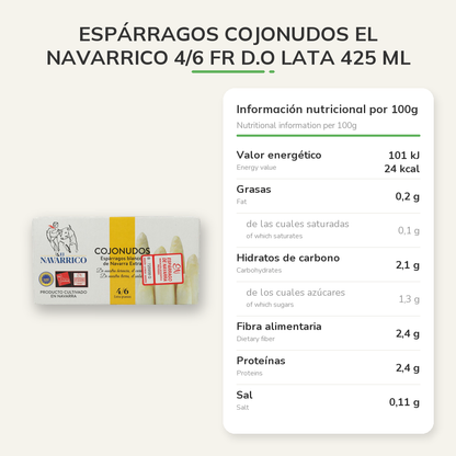 Información nutricional