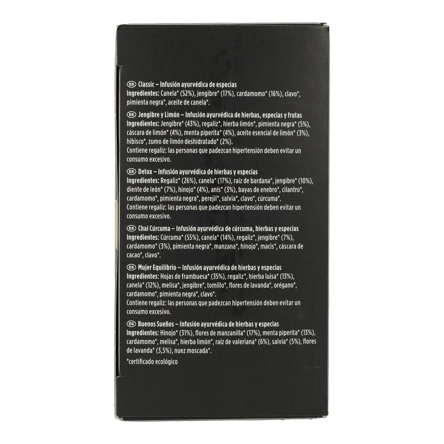 Yogi Tea BIO Ayurvedic Selection 18 różnych torebek