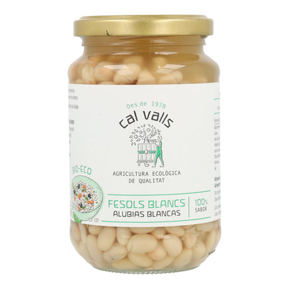 Alubias blancas cocidas ECO, Cal Valls, 700 g