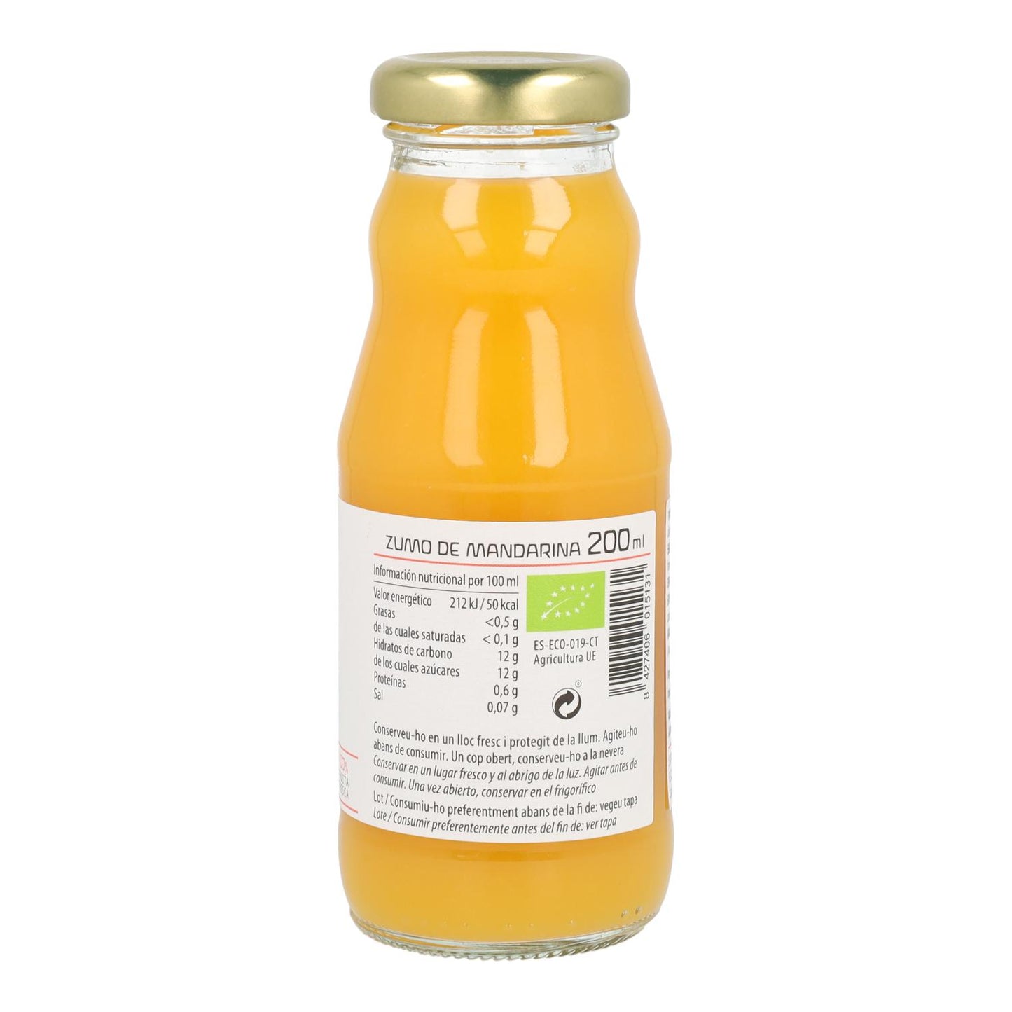 Jus de mandarine ECO Cal Valls 1 L