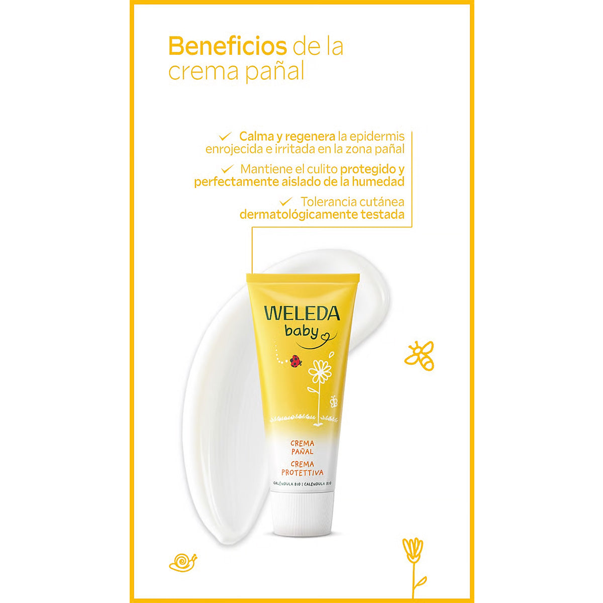 Weleda Calendula Luiercrème, 75 ml