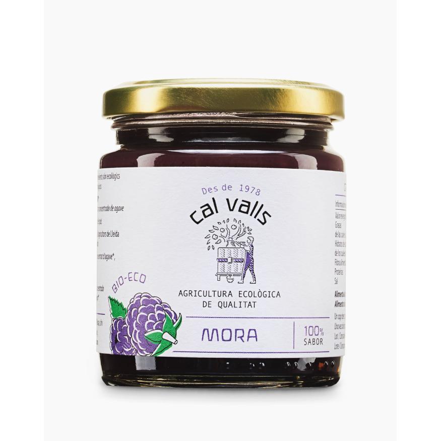 Cal Valls organic blackberry jam, 240 g