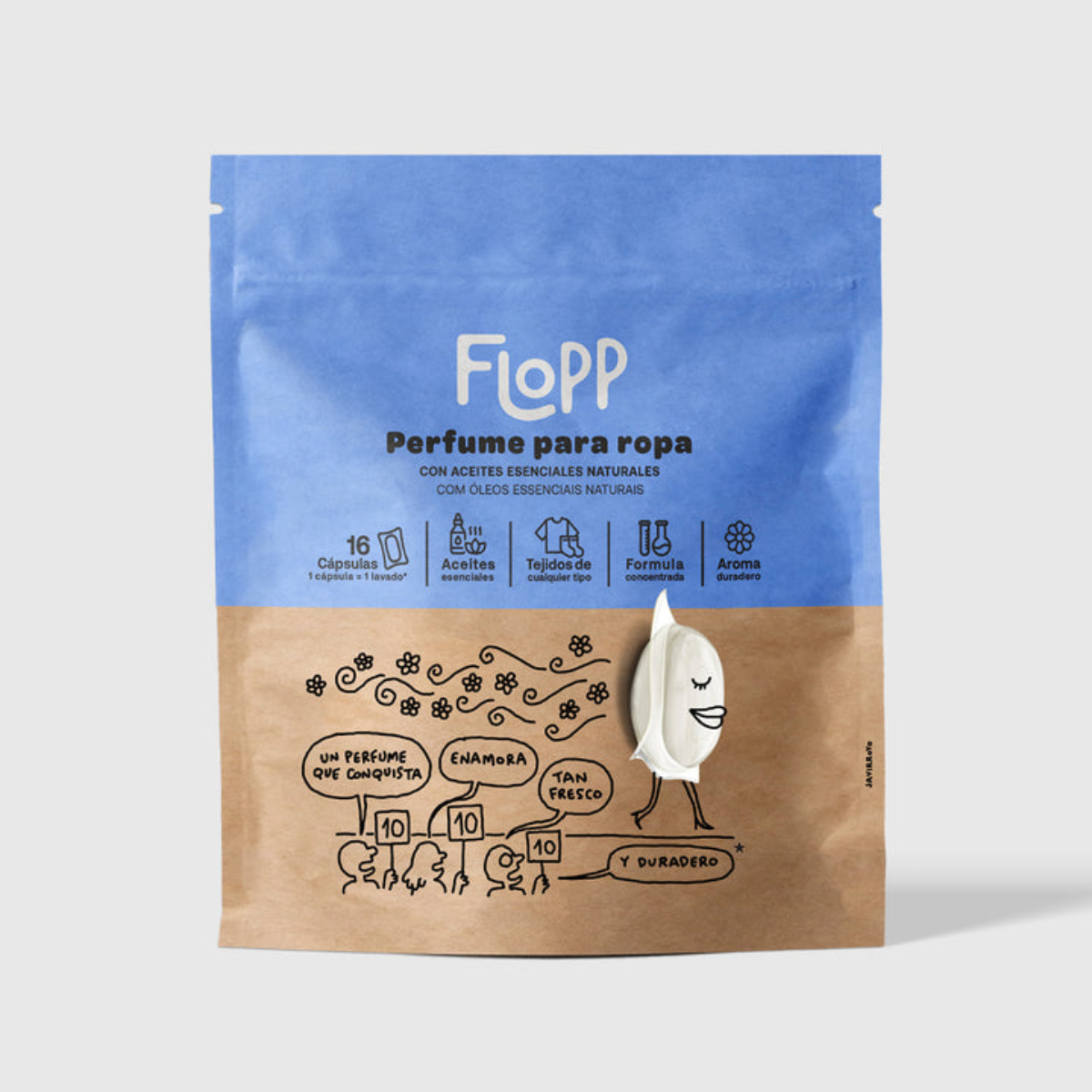 ECO Flopp laundry perfume 16 caps