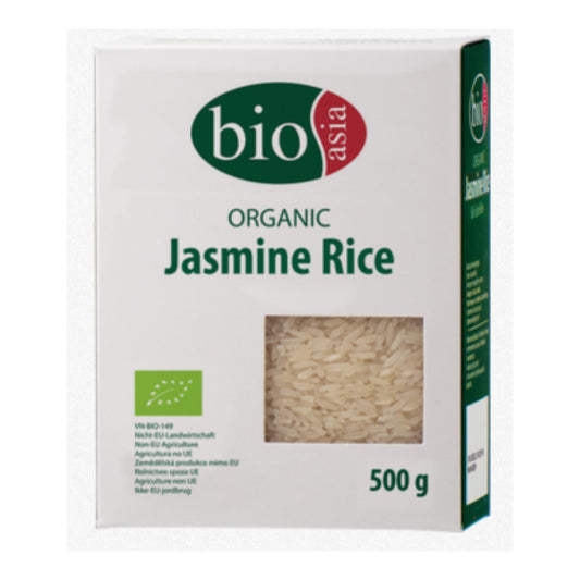 Bioasia Organic Long Grain Jasmine Rice 500 g