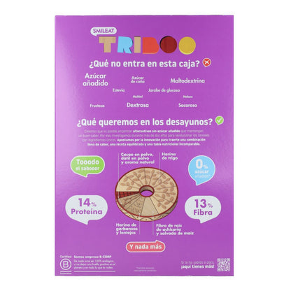 Ekologiska chokladflingor 300 g, Triboo