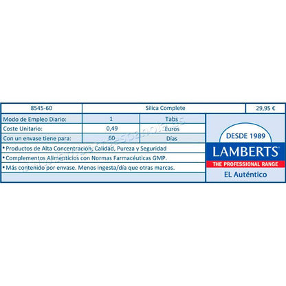 Silica Complete , Lamberts