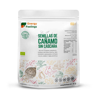Semi di canapa senza guscio BIO (sottovuoto) Energy Feelings 500 g