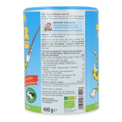 Löslicher Kakao Tiger Rapunzel 400 g