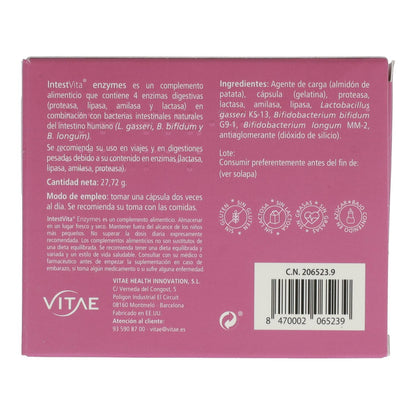 IntestVita Enzymes 15 kapsułek