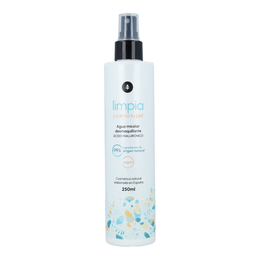 Eau micellaire nettoyante à l'acide hyaluronique Planeta Huerto 250 ml