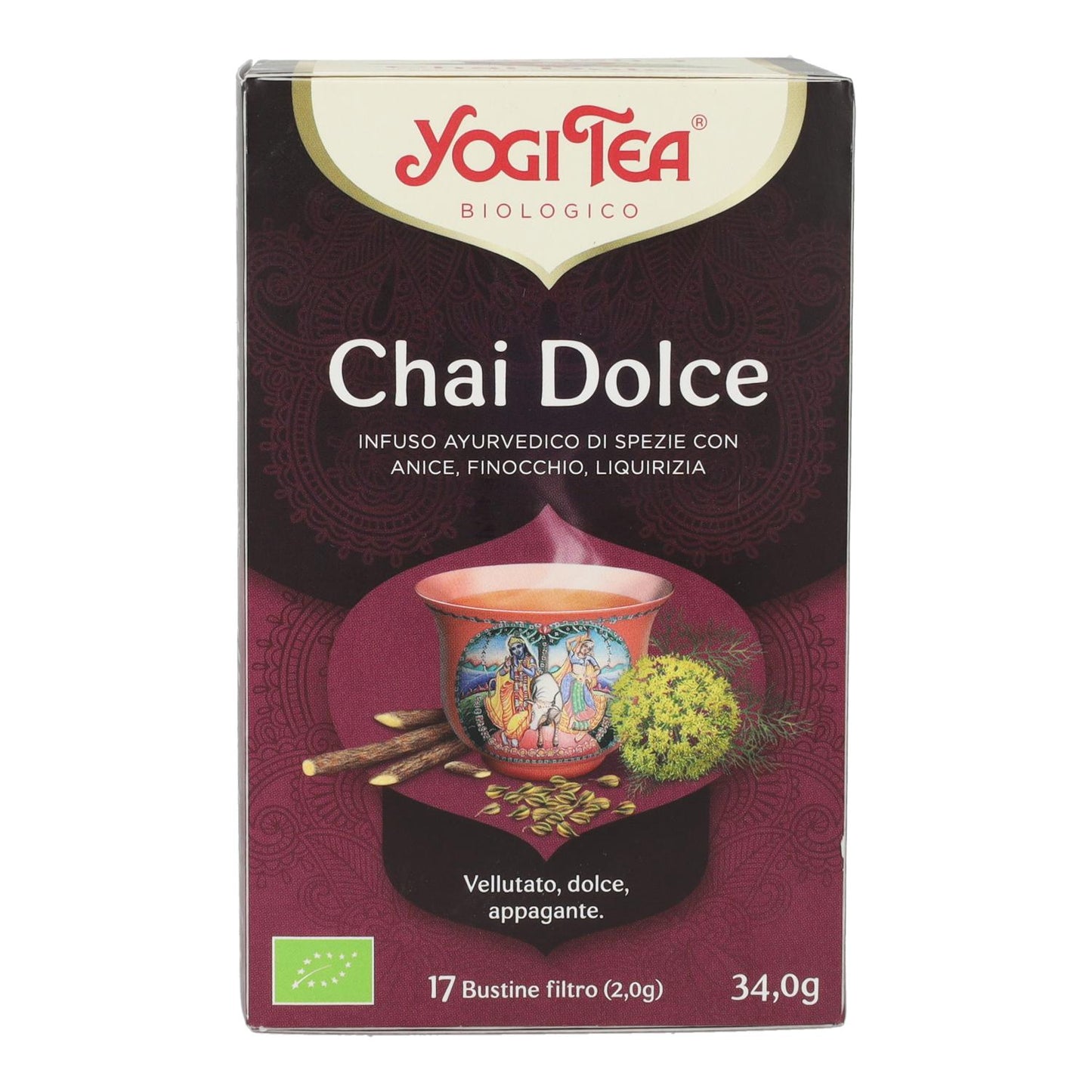 Yogi Tea Organic Sweet Chai, 17 tea bags