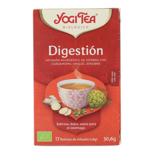 Yogi Tea BIO Digestión, 17 påsar