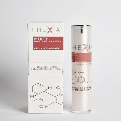 Crema idratante al CBD e melatonina Misty Phexia 50 ml