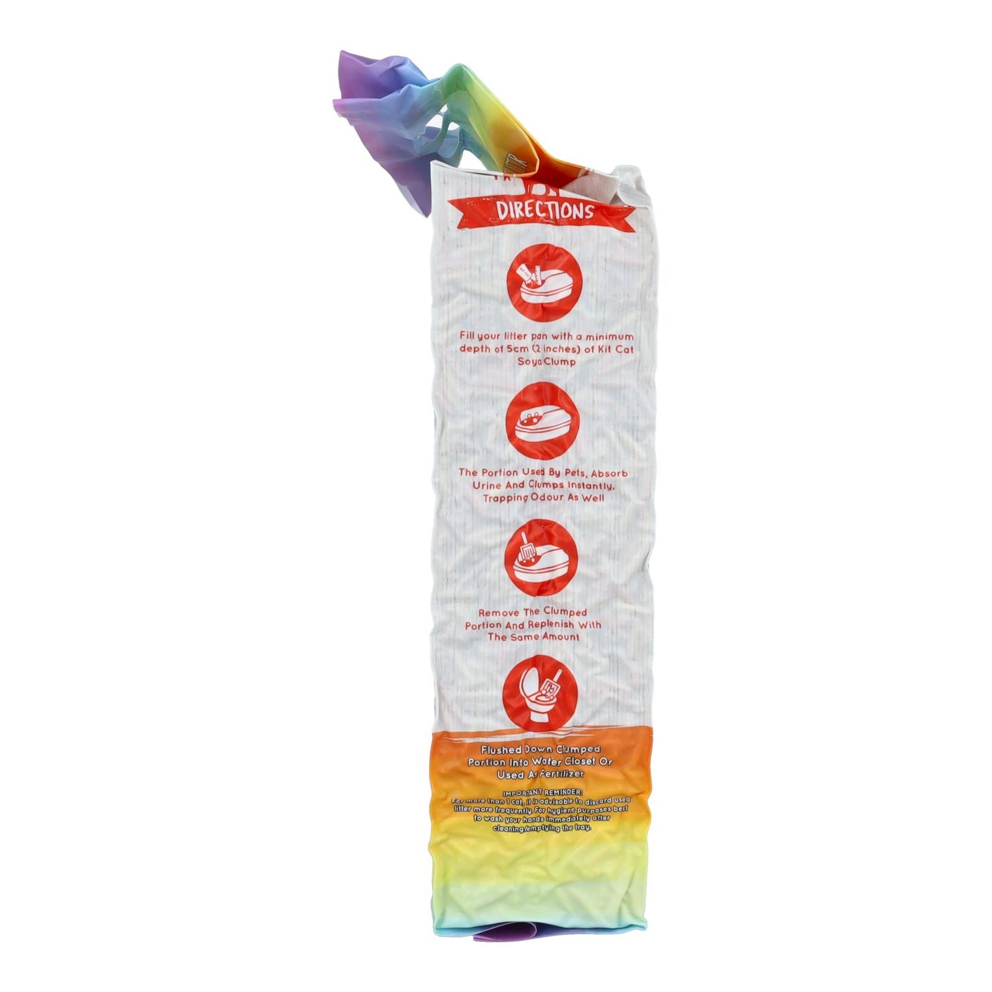 Kit Cat Arena Eco SoyaClump - Confetti 7 L Litière pour chat