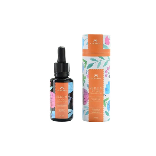 Sérum aux acides AHA, BHA, PHA, Camassia, 30 ml