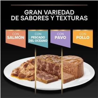 Pro Plan Gato Senior 7+ Longevis Mousse con atún Purina 85 g