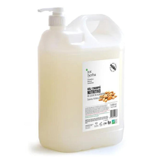 Tot Herba nourishing almond milk shampoo gel 5 litres