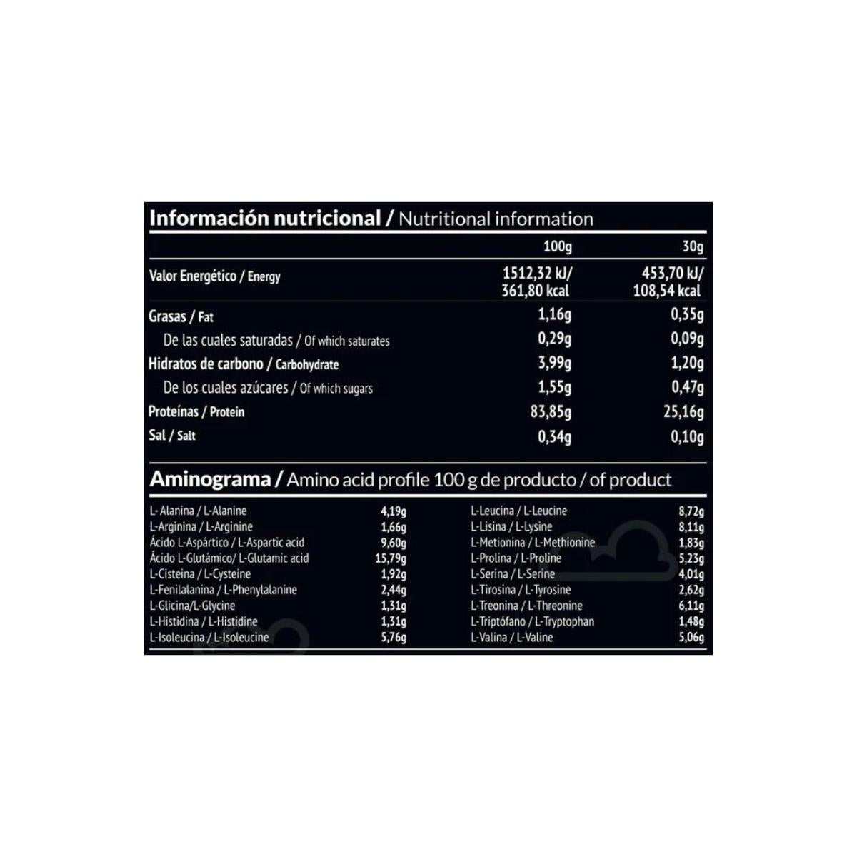Isolat de protéines de lactosérum à la fraise Paleobull  750 g