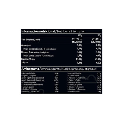 Isolat de protéines de lactosérum à la fraise Paleobull  750 g