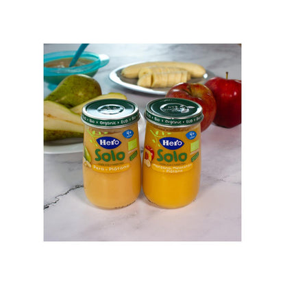 Vasetto di Pera e Banana Eco 190 g-Hero Solo