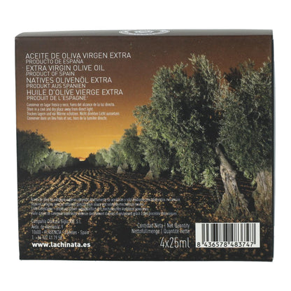 Mini coffret dégustation (4 variétés d'huile d'olive vierge extra)  La Chinata
