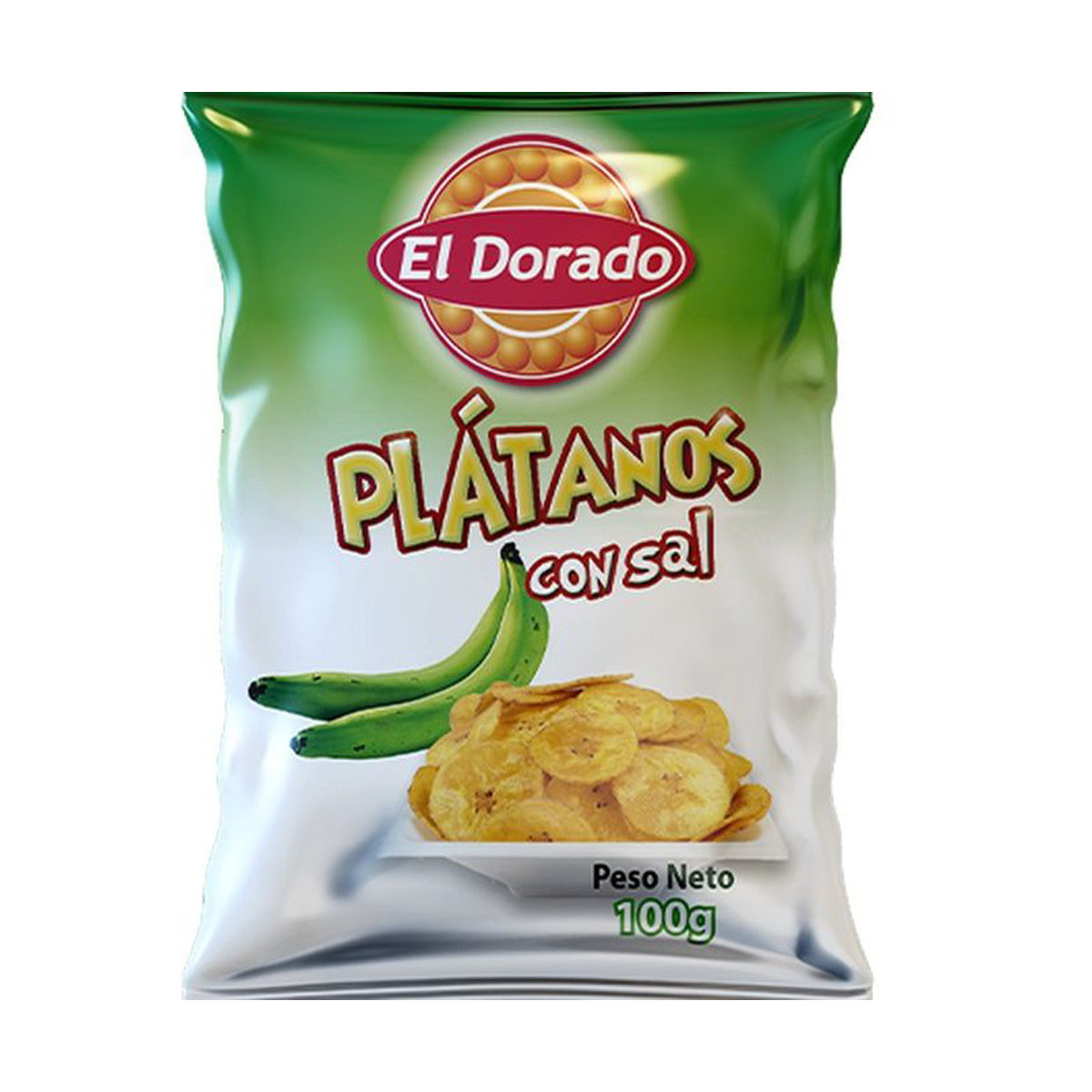 Platanitos Sal El Dorado 100 g