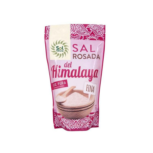 Sal rosa del Himalaya fina, Sol Natural 1kg