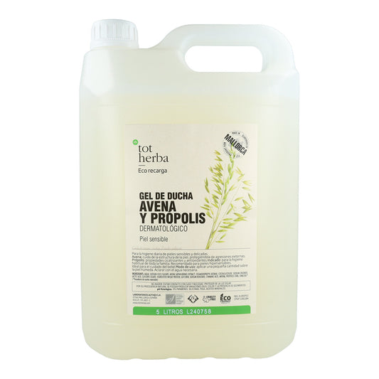 Gel douche dermatologique à l'avoine Tot Herba 5 L