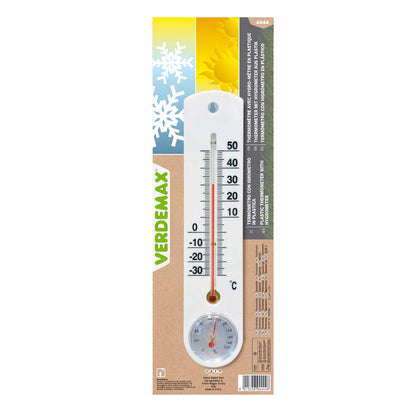 Thermomètre avec hygromètre Verdemax