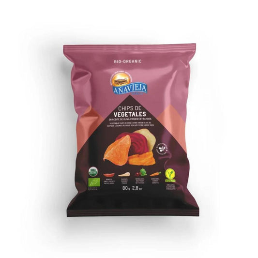 Gemüsechips in AOVE Añavieja 80 g