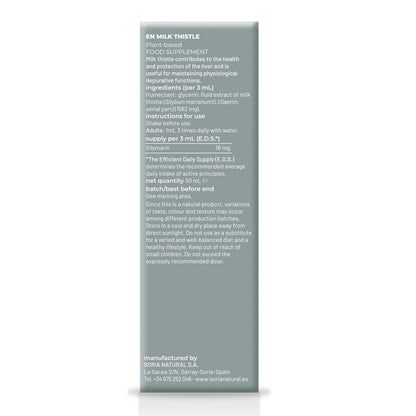 Pack of 3 Soria Natural Milk Thistle Extract, 50 ml