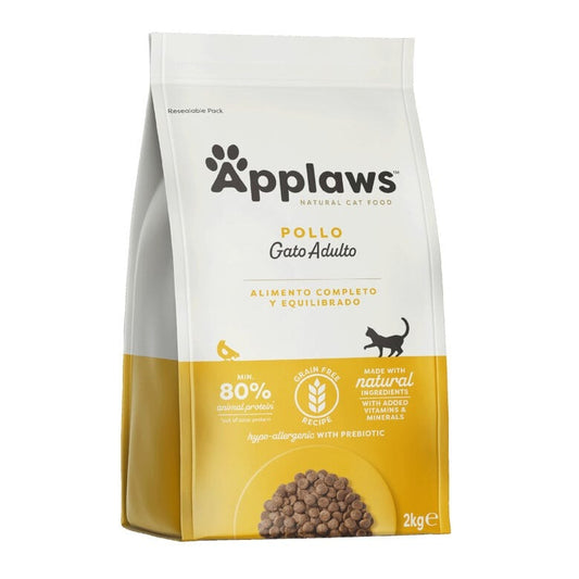 Applaws Cat Dry Adult Grain Free Kyckling 2 kg Naturligt foder för kattungar, grain free