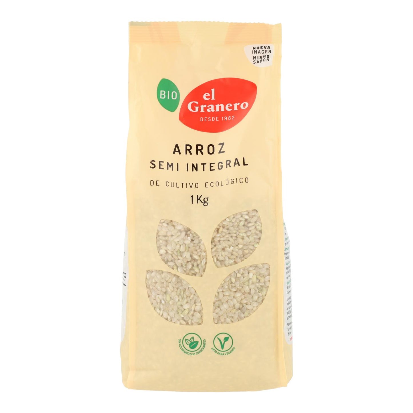 Riso semi integrale biologico El Granero 1 kg