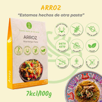 Konjac rice, The Konjac Shop, 270 g