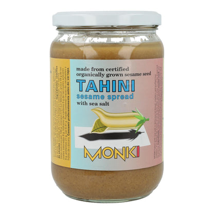 Tahin tostado con sal bio Monki, 650 g