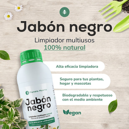 Kaliumseife Negro Planeta Huerto 1 l