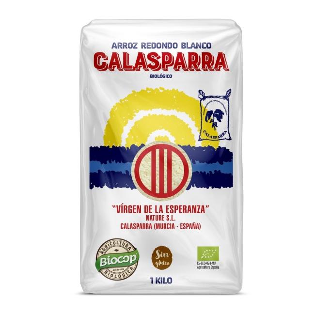 Ronde witte rijst Calasparra 1 kg