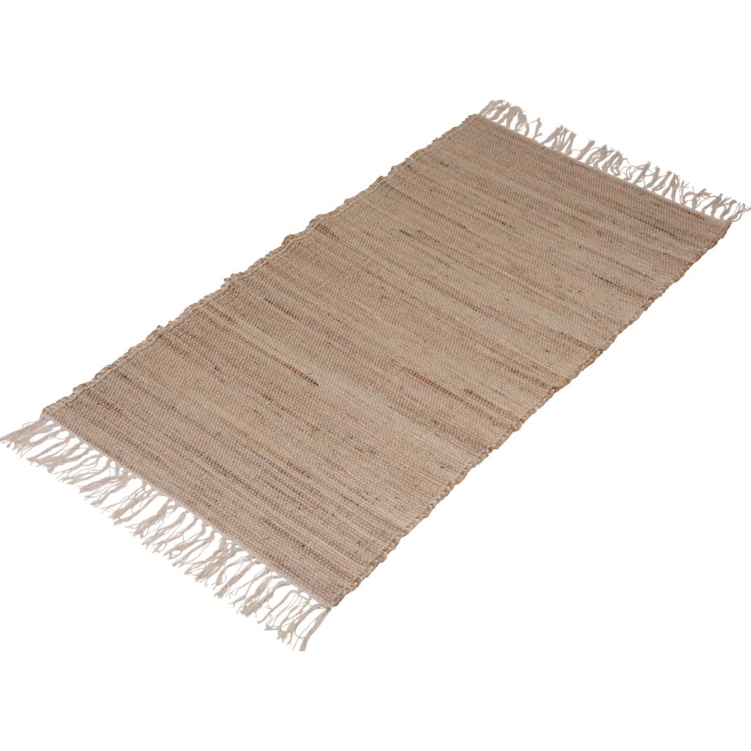Katoenen tapijt met jute 120 x 180 cm