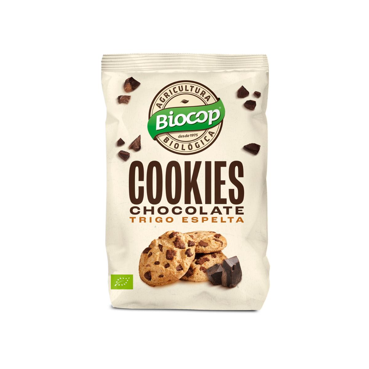 Biocop spelt wheat chocolate chip cookies 200g