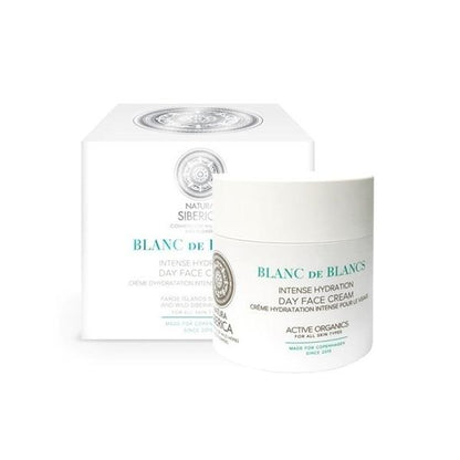 Crème visage de jour hydratation intensive blanc de blancs Copenhagen Natura Siberica 50 ml