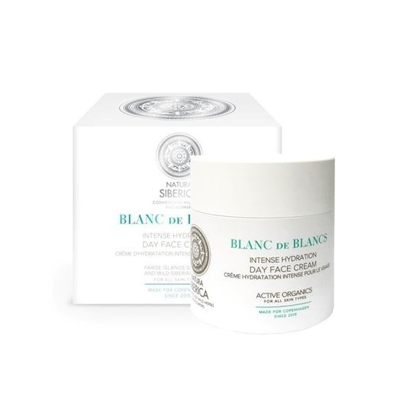 Crème visage de jour hydratation intensive blanc de blancs Copenhagen Natura Siberica 50 ml