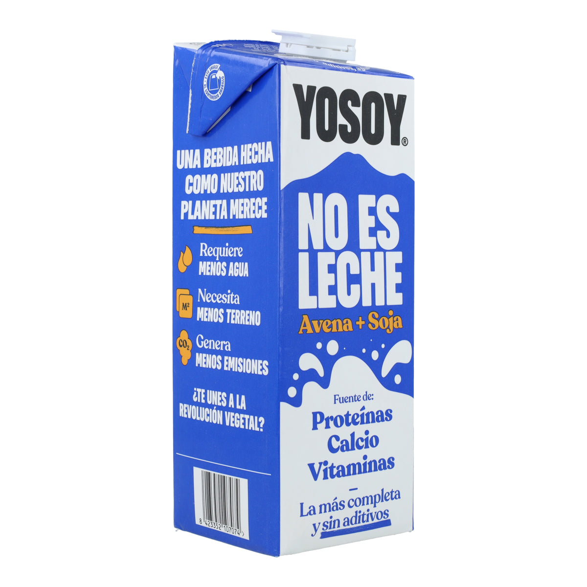 Getränk YOSOY NO ES LECHE aus Hafer und Soja, glutenfrei YOSOY 1 l