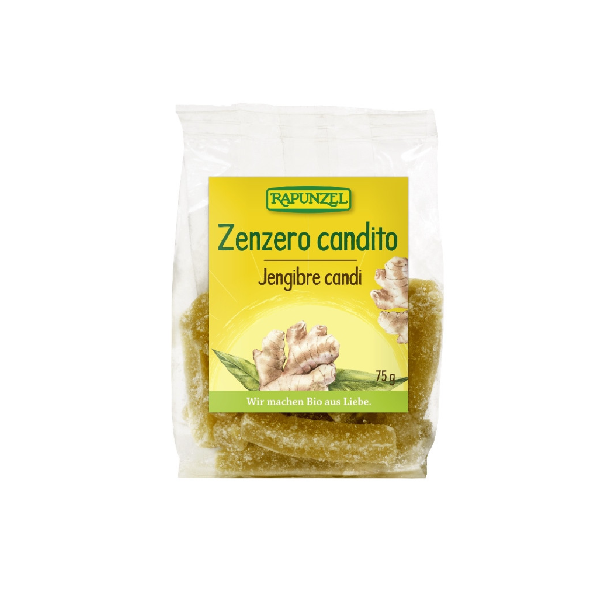 Caramelos Dulce de Jengibre Bio Rapunzel 75 g