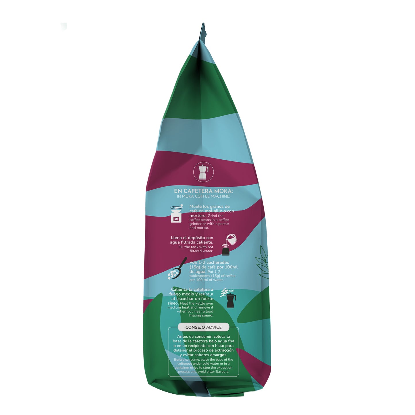 Confezione da 2 caffè in grani Eco 100% Arabica Planeta Huerto 1 Kg