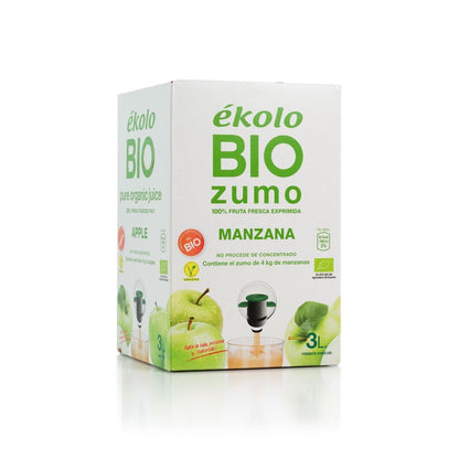 Bag in box Succo di mela 100% spremuto Bio Ékolo bio 3L